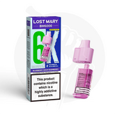 Blueberry Sour Raspberry Lost Mary BM6000 Refill Pods